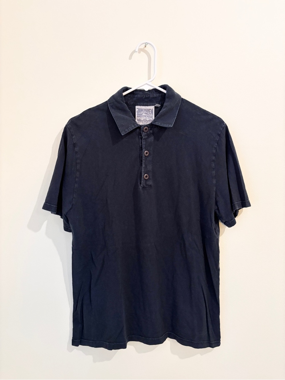 Jungmaven Polo Shirt - 5 oz - Navy / M